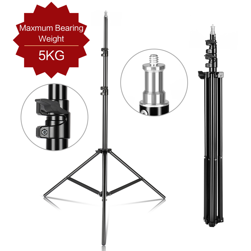 Photography Lighting Umbrella - 240CM/7,9FT 1/4 Zoll Schraubstativ für Fotografie,