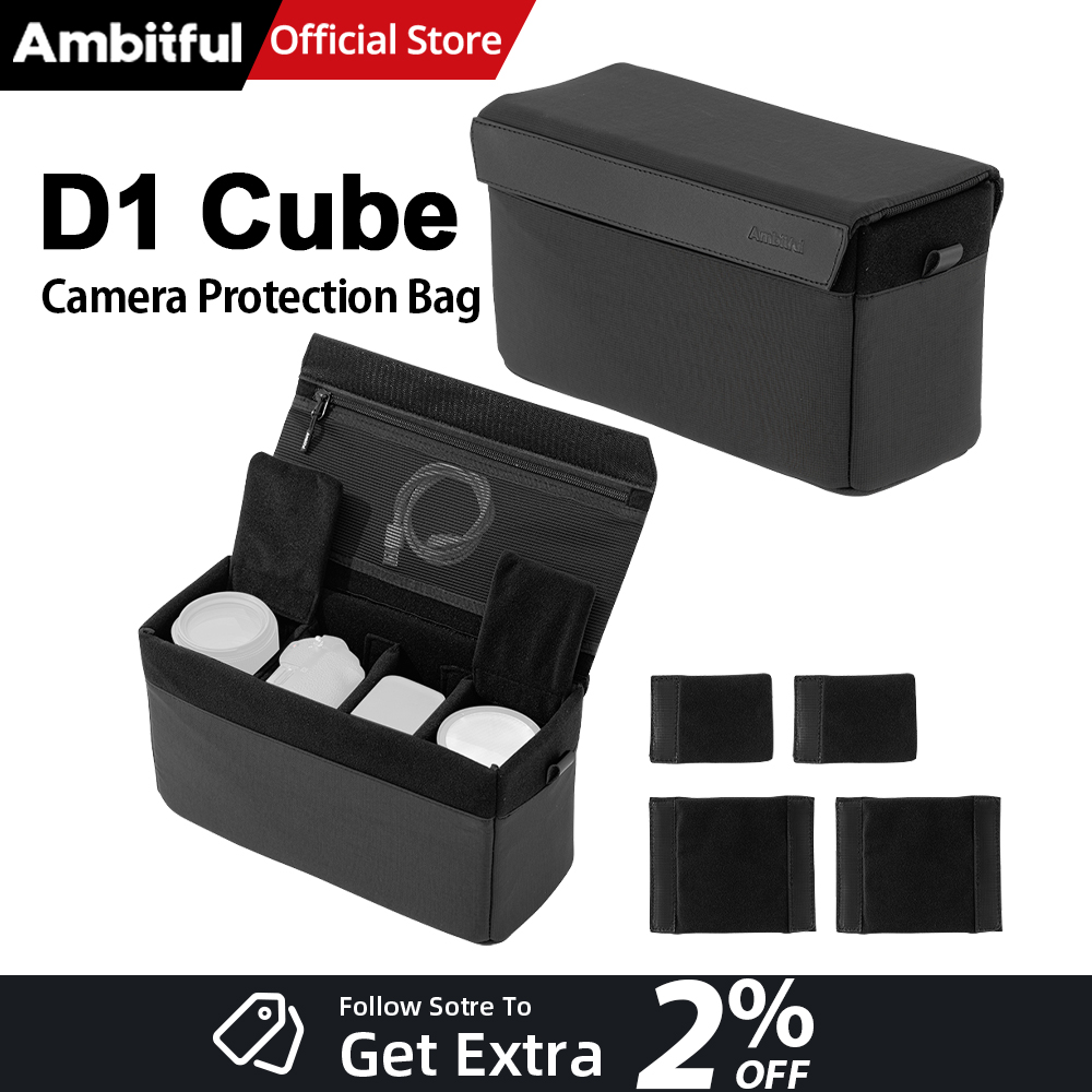 Photography Lighting Equipment Bags - AMBITFUL D1 Cube Wasserdichte DSLR-Kameratasche Multifunktionaler