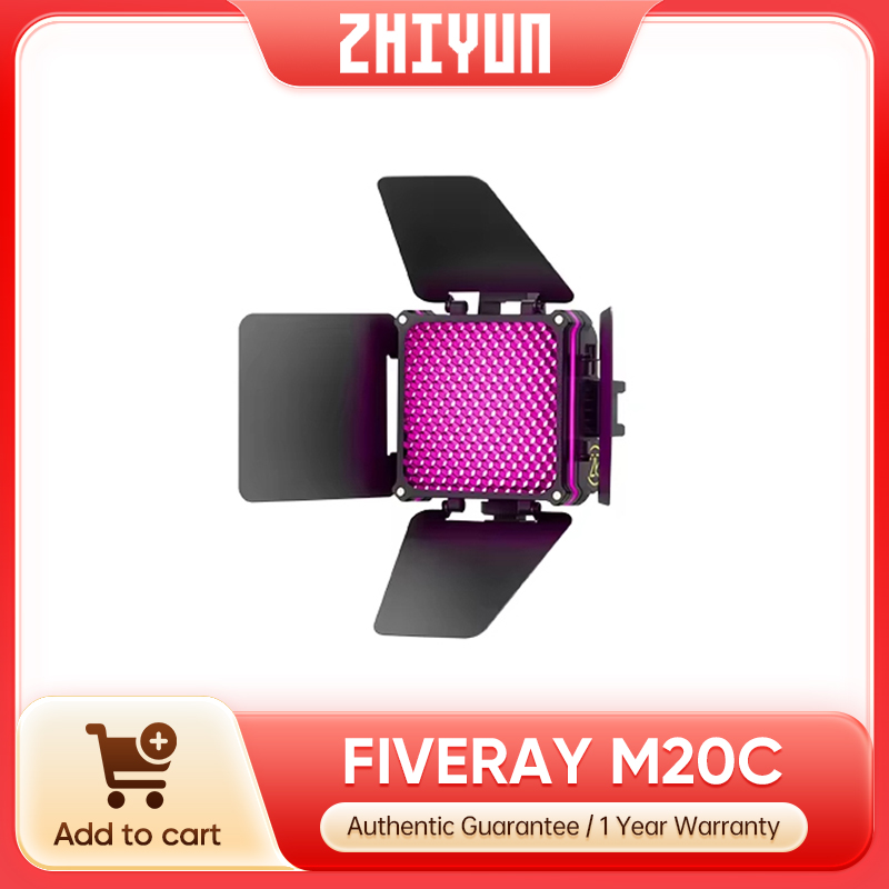 Photography Lighting Rgb - ZHIYUN FIVERAY M20C RGB M20 Zweifarbige