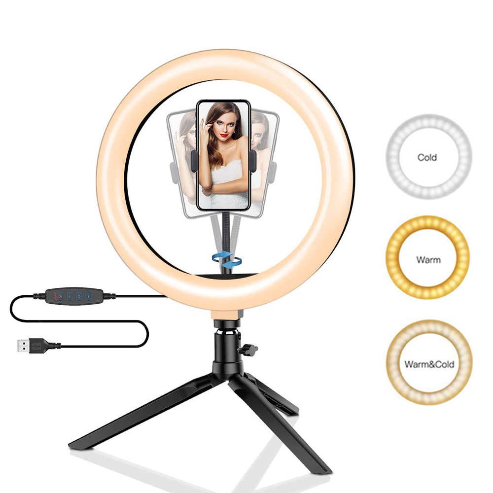 Photography Video Lighting Kit - 26 cm 10 zoll Led Ring