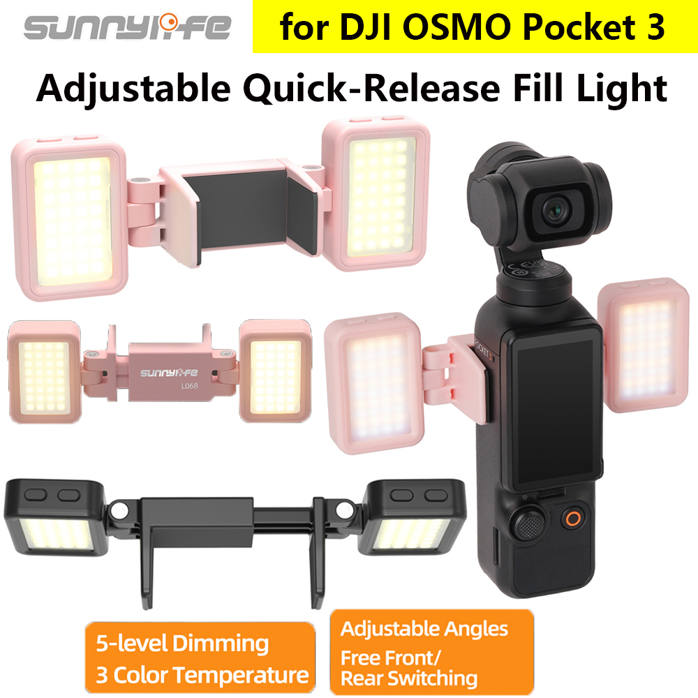 Photography Video Lighting Kit - Sunnylife Schnellverschluss-Fülllicht für Video- und Fotografieaufnahmen,