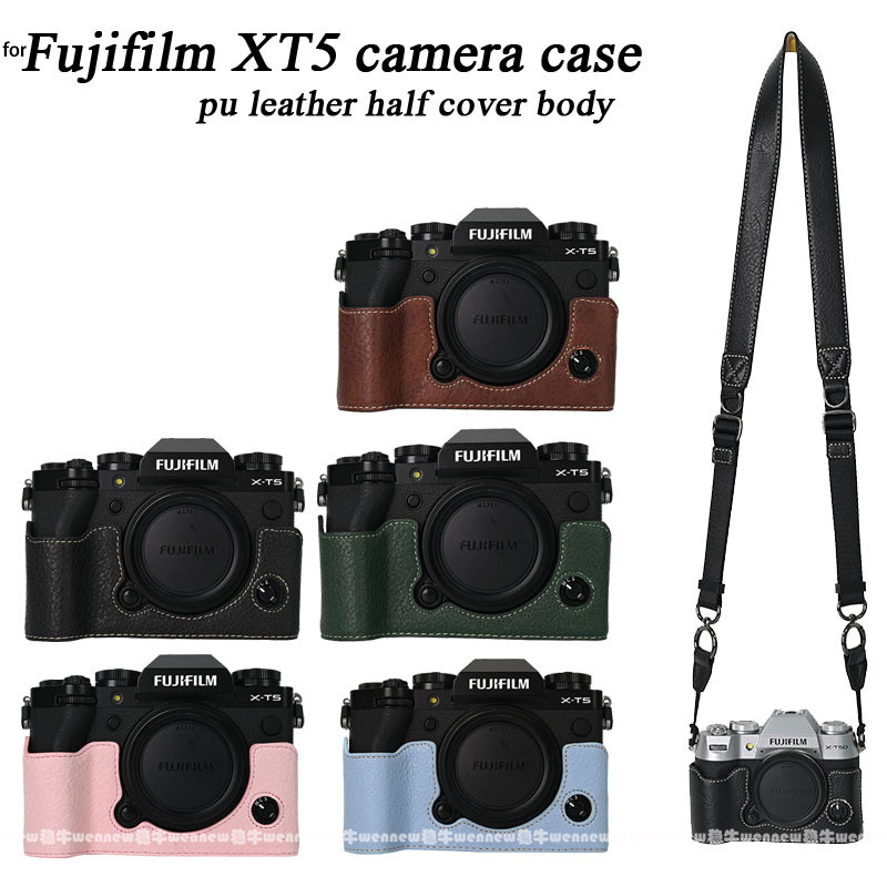 Fujifilm Camera X-T5 - XT5-Gehäuse PU-Lederhülle für Fujifilm XT5 Kameratasche
