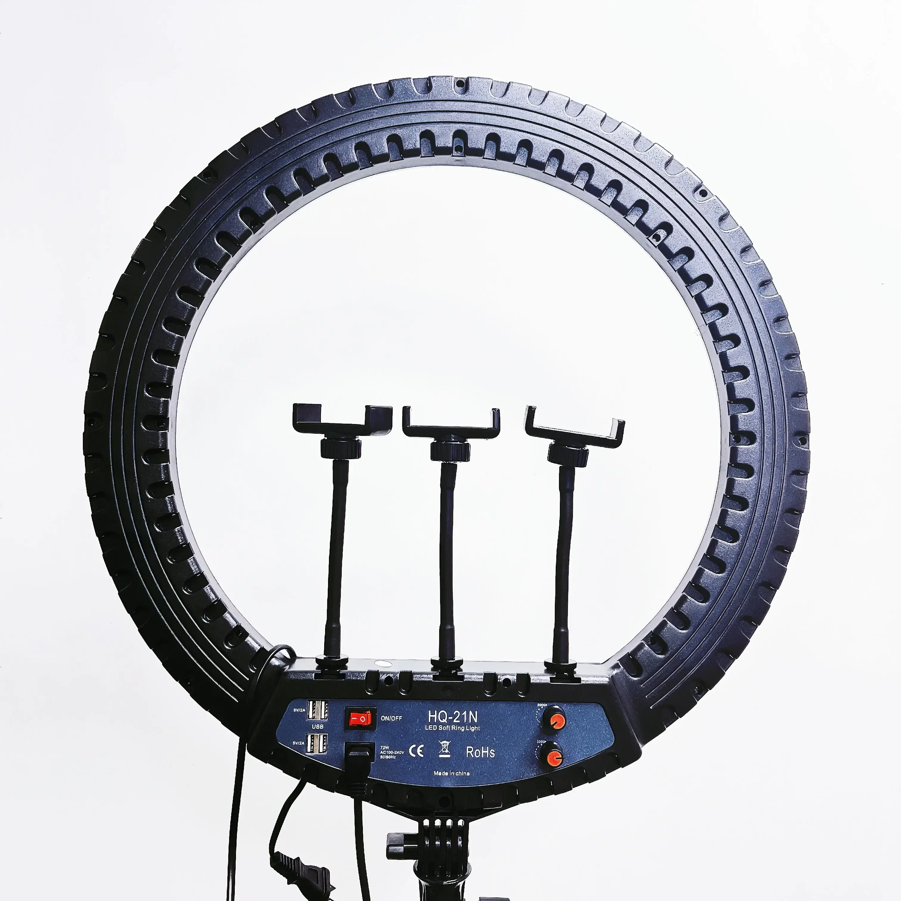 Photography Lighting Led - HQ-21n 21 Zoll LED-Ringlicht Fotografie-Lampenset Stufenlos