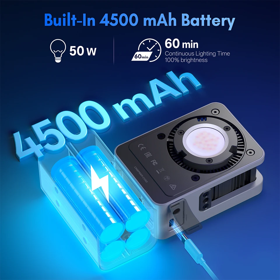 Zhiyun CINEPEER CX50 RGB-Video – Photography Lighting Rgb Bewertung und Preis