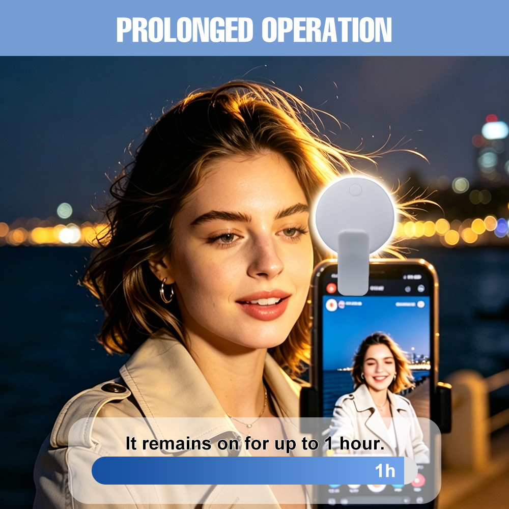 Tragbares Clip-On Selfie-Fülll – Photography Lighting Led Bewertung und Preis
