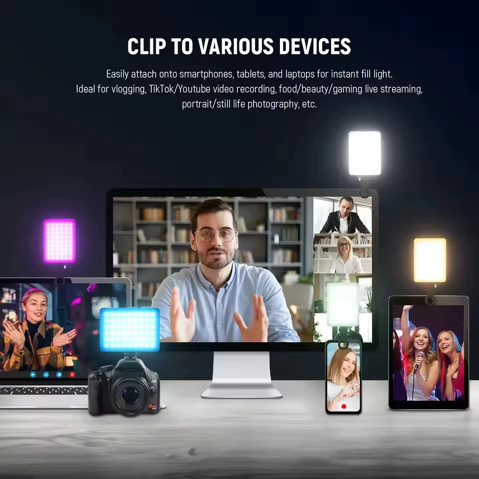 Mini RGB LED Fülllicht Tragbar – Photography Lighting Rgb Bewertung und Preis