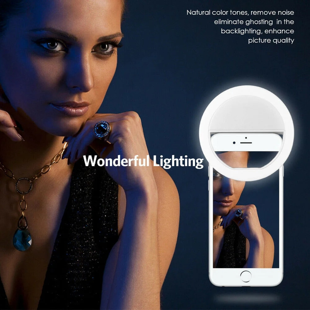 LED-Selfie-Ringlicht mit USB-L – Photography Lighting Led Bewertung und Preis