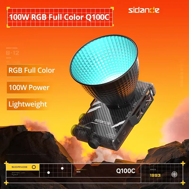 Marke für Sidande Q100C Q100Li – Photography Lighting Rgb Bewertung und Preis