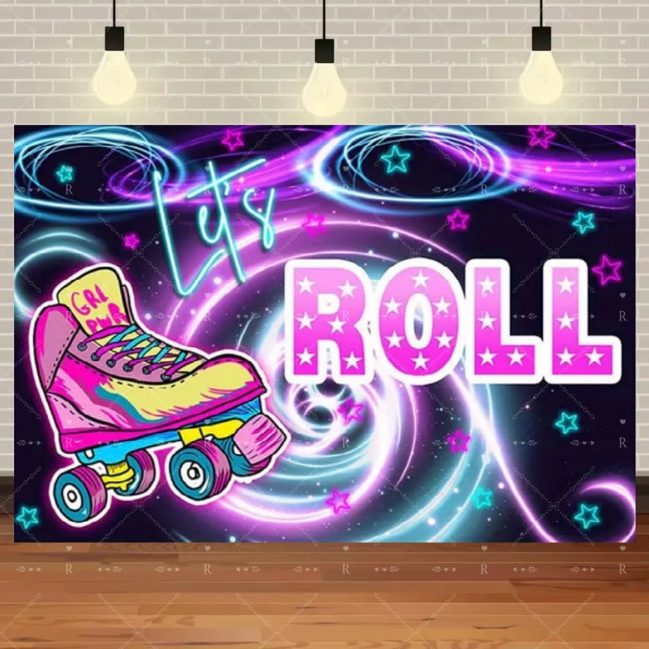 Rollschuh-Themen Geburtstagspa – Photography Lighting Background Bewertung und Preis