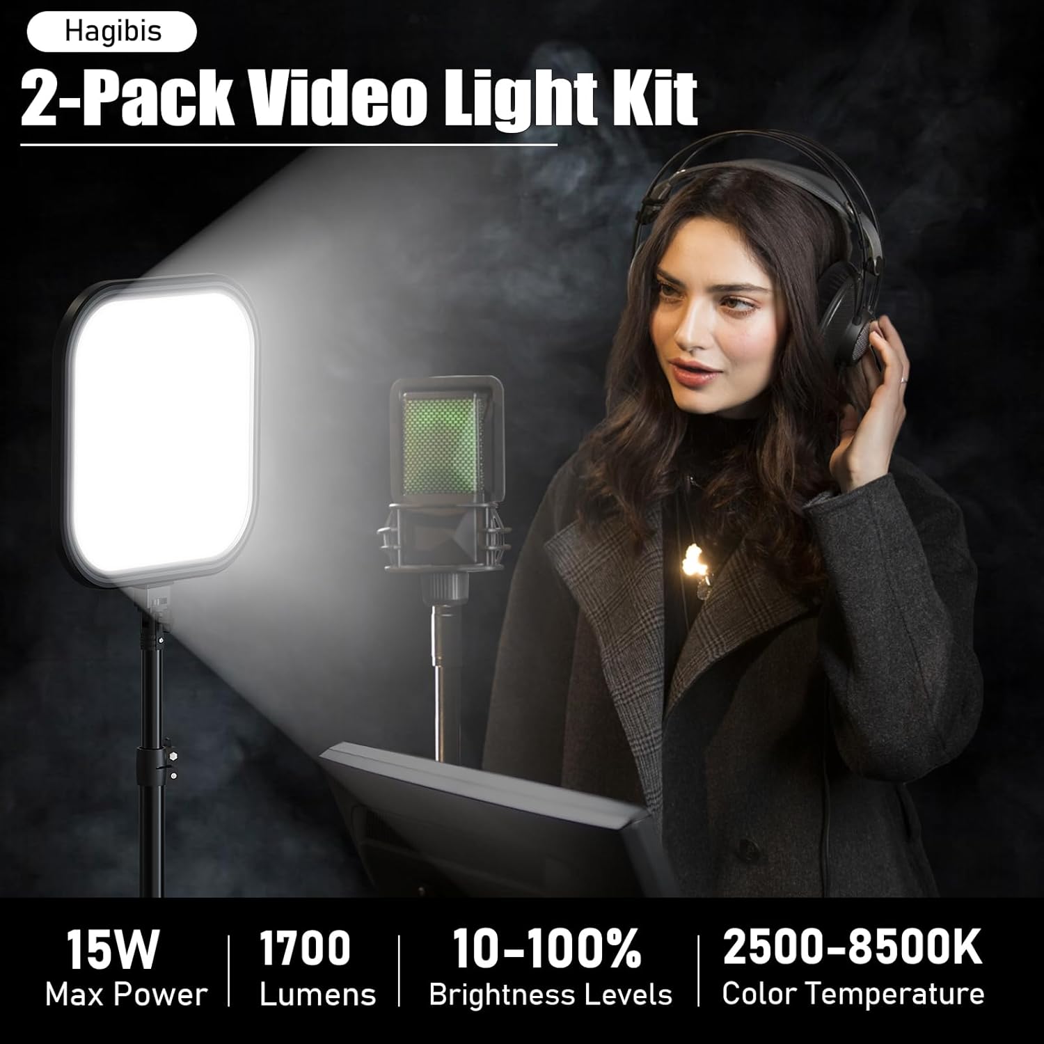 2er-Pack LED-Videolicht-Set 15 – Altson Photography Video Lighting Kit Bewertung und Preis