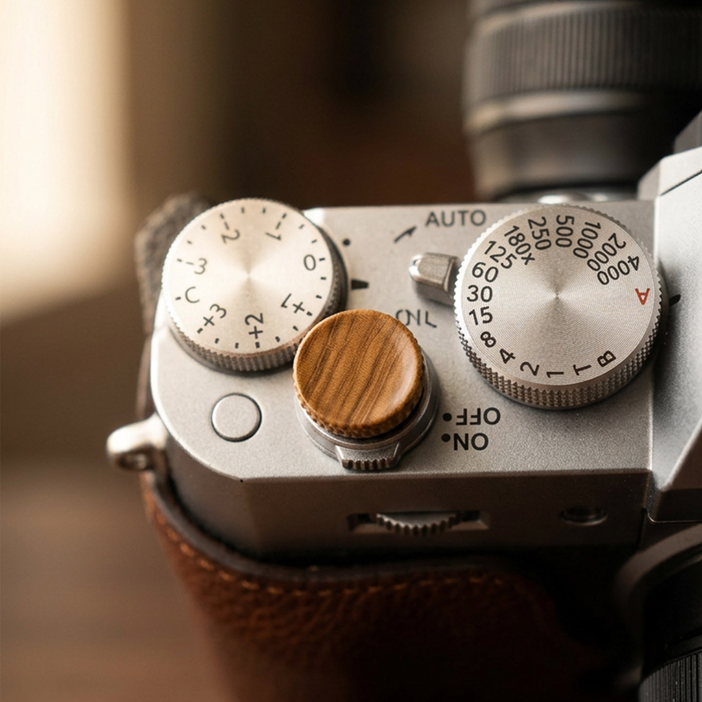 Premium Holz-Auslöseknopf für  – Fujifilm Camera X-T5 Bewertung und Preis