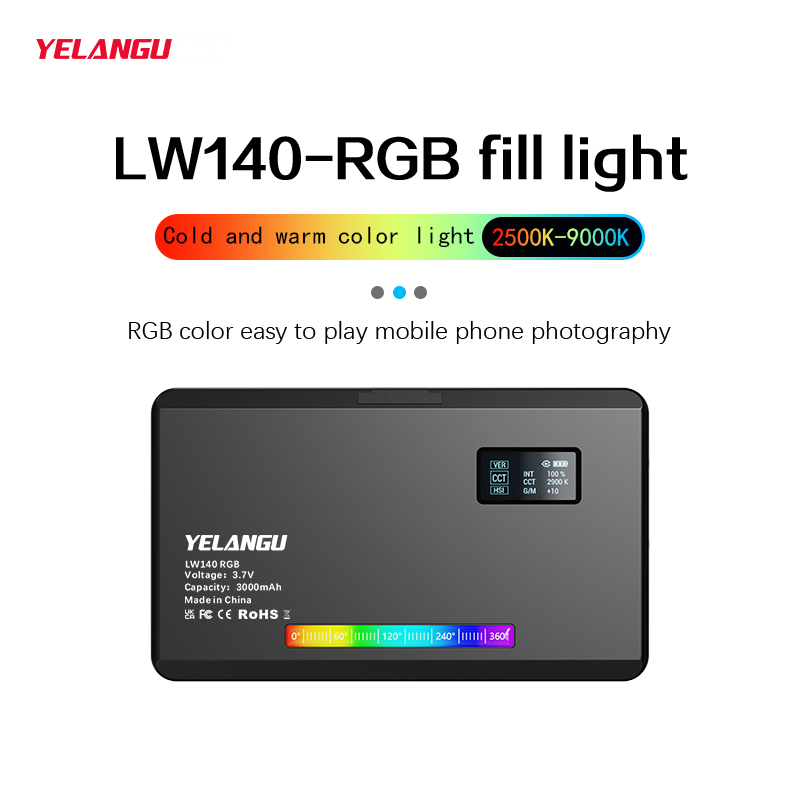 YELANGU RGB LED Video Licht W1 – Photography Lighting Background Bewertung und Preis