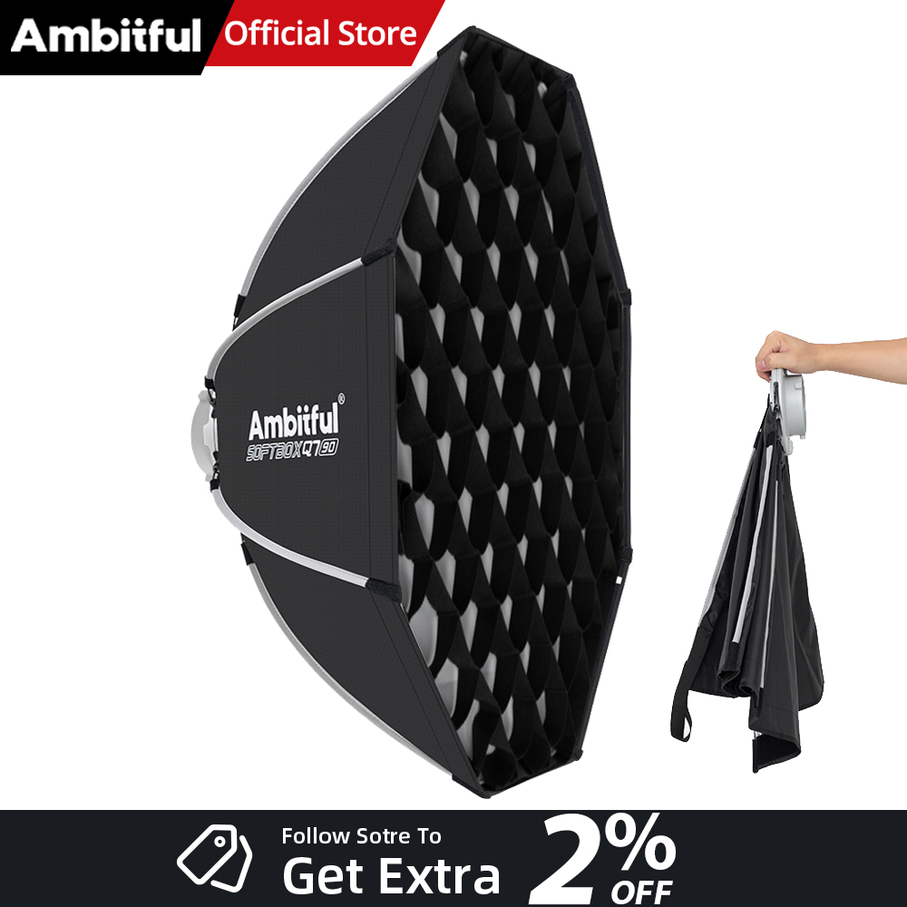 AMBITFUL Q7II 55/65/90cm Bowen – Photography Studio Lighting Set Up Bewertung und Preis