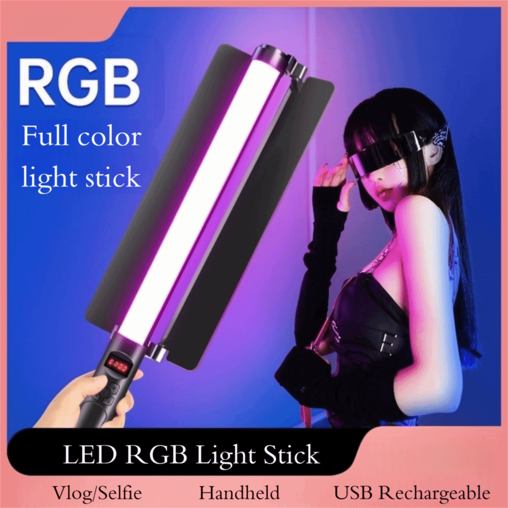 Handheld LED RGB Licht Stick B – Photography Lighting Rgb Bewertung und Preis