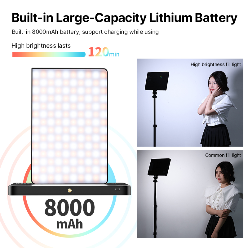 Ulanzi LT003 15 W RGB-Videoleu – Photography Lighting With Umbrella Bewertung und Preis