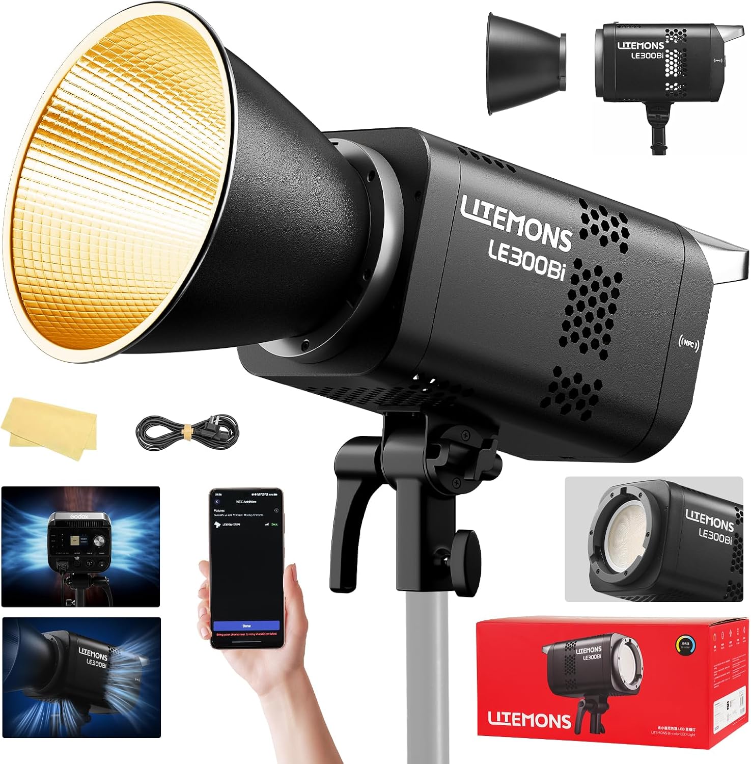 RGB-LED-Videobeleuchtungs-Set, – Photography Lighting Rgb Bewertung und Preis