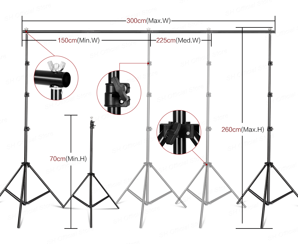 Fotografie-Fotostudio-Softbox- – Photography Video Lighting Kit Bewertung und Preis