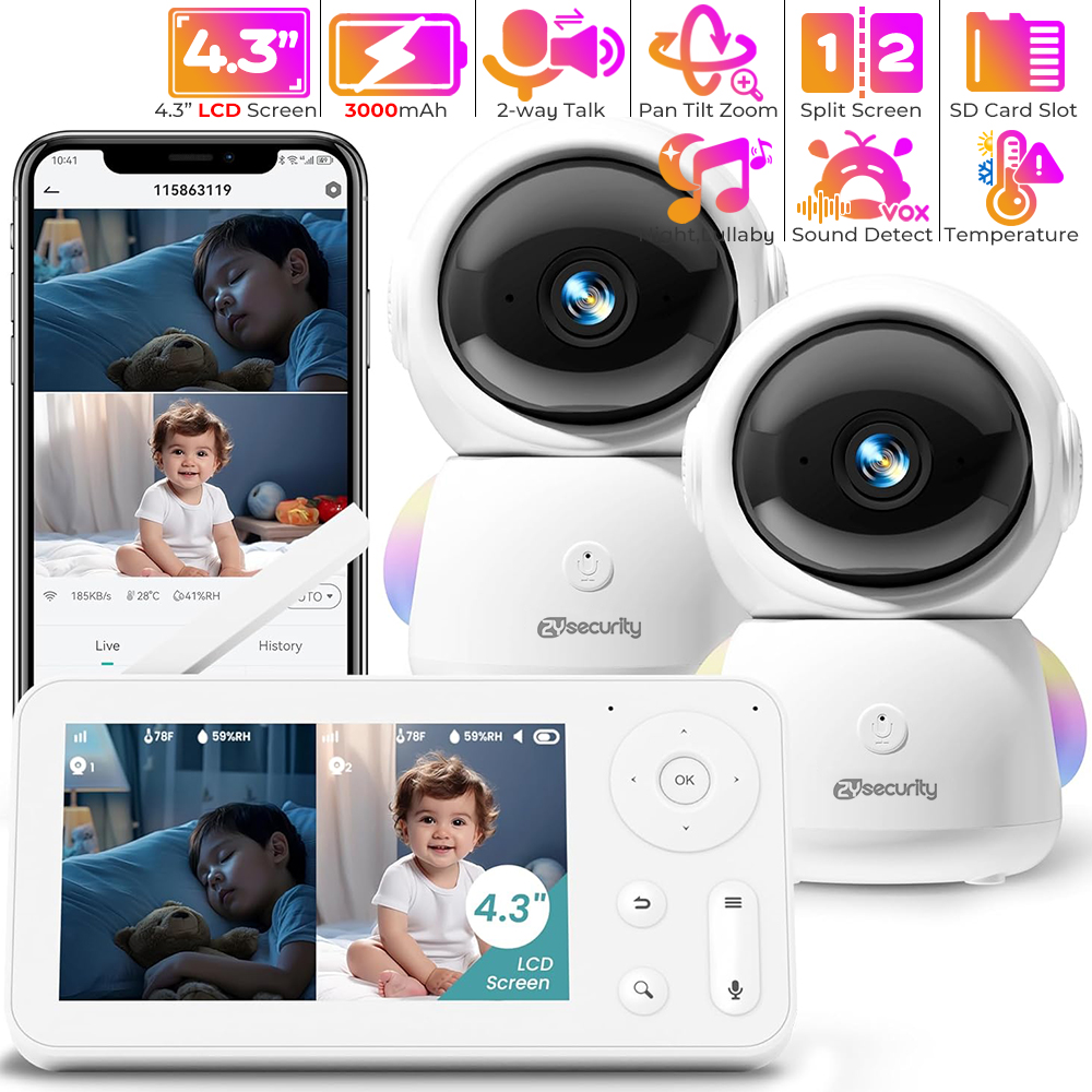 2K-Babyphone mit 2 Kameras und – Photography Lighting With Umbrella Bewertung und Preis