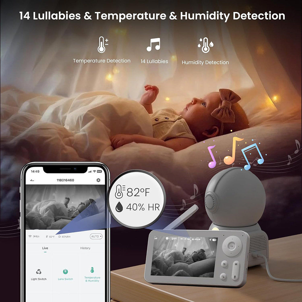 2K-Babyphone mit 2 Kameras und – Photography Lighting With Umbrella Bewertung und Preis