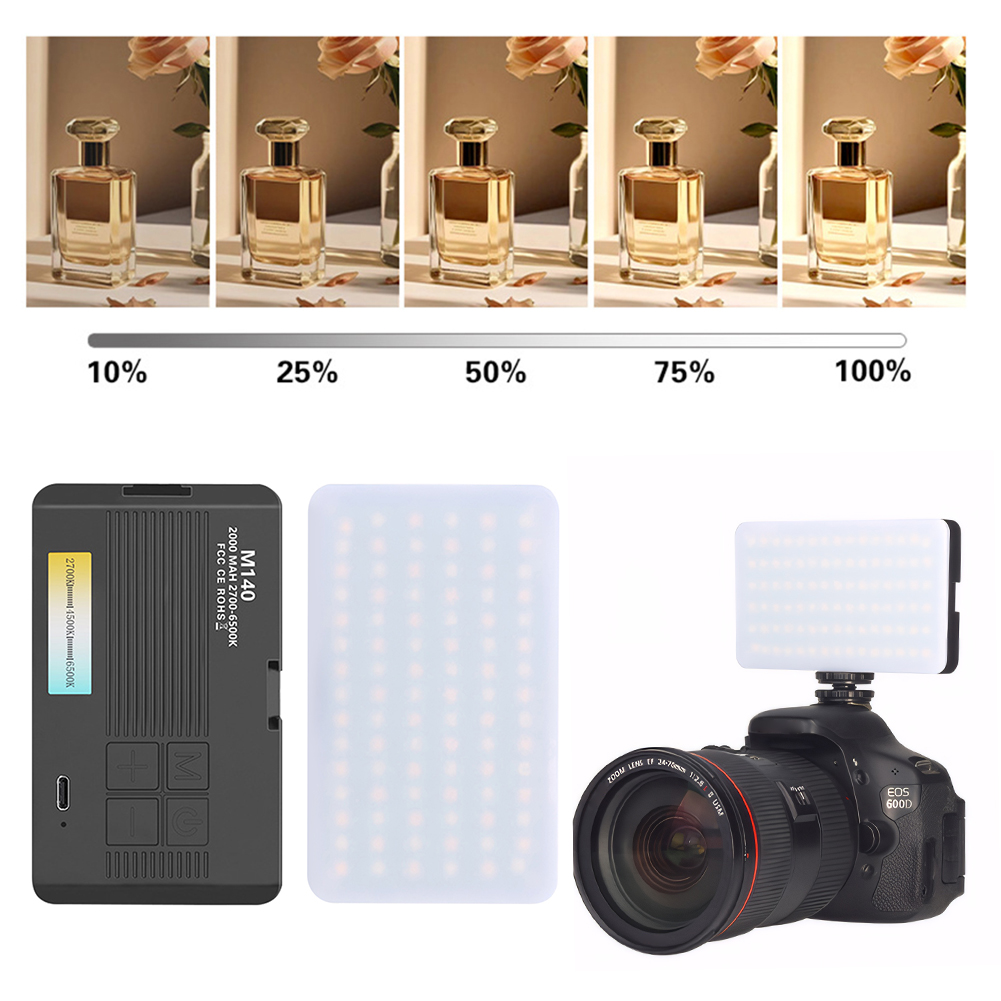 LED-Kameralicht Wiederaufladba – Photography Lighting Rgb Bewertung und Preis
