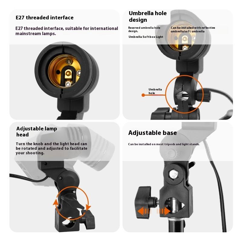 1,8 M Kabel E27 Sockel Softbox – Photography Lighting Umbrella Bewertung und Preis